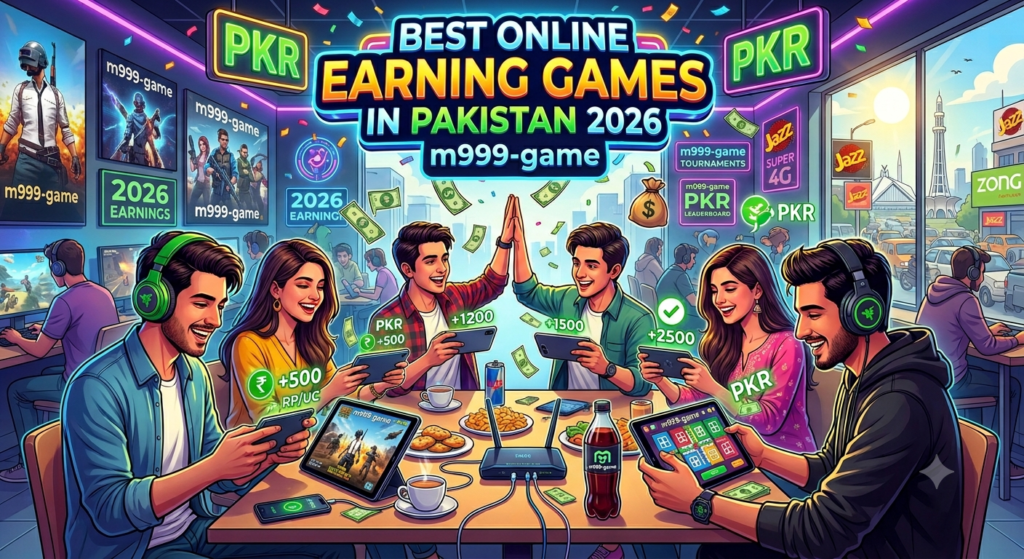 Best Online Earning Games in Pakistan 2026